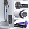 Universal Handheld Rechargeable Wireless Microphone best for mobile and DSLR. 