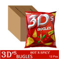 3D BUGLES SNACKS | HOT N SPICY. 