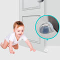 Door Stopper Adhesive Door Holder Transparent Door Stop Home Door Protector. 