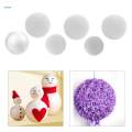 2x Foam Balls Polystyrene Balls Round Handmade Art Projects Gifts Decoration for Household 20cm 25cm. 