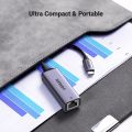 UG-REEN USB C to Ethernet Adapter, Gigabit RJ45 to USB 3.0 Type-C (Thunderbolt 3) Ethernet LAN Network Adapter, Compatible with MácBook Pro 2022/2021/2020/2019/2018/2017, MácBook Air, Mac Mini 2023, Déll XPS. 