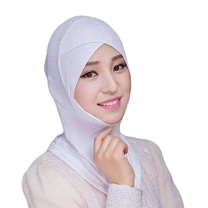 Fashion High Quality Muslim Womens Hijab Ninja Underscarf Head Islamic Cover Bonnet Hat Cap Scarf