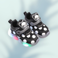LED Toddler Girls' Light-Up Shoes, Ideal for Walking and Play, These Casual Shoes Feature LED Lights. Suitable for Kids, Children, and Babies. 20-30 sizes. 