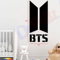 WallsArtstore BTS Home Wall Art Decoration Vinyl Stickers for Girls, Boys, Couples & Kids Bedroom, Drawing Room, Kitchen and Living Room ( Inbox before order). 