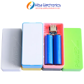 2 ,5 Cell Dual USB DIY Power Bank Module  2 ,5 Cell Solderless Plastic Power Bank Case 2 ,5 Cell 18650 battery holder case holder (Cells Not Included). 