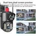 Latest New Model Ultra HD 4MP Dual Lens Security Camera V380 Pro Smart Home 4MP Auto Tracking Waterproof Outdoor Wireless WIFI IP Camera. 