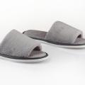Unisex Coral Fleece Open Toe Home Indoor Shoes Hotel Slippers. 
