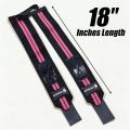 Wrist Wraps for gym, Pair of Wrist Strap for Weightlifting, Powerlifting & Workout Training | Adjustable Heavy Duty Wrist Band for Gym Fitness, Bodybuilding, CrossFit, Exercise | Strong Grip Wrist Support Wrap for Men & Women. 
