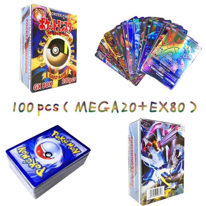 Flash Pokemon Card Game MEGA Cards Ultra Rare Mega EX Popular Trading