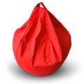 Relaxsit Puffy Plain Fabric Bean Bag Chair - Home Decor Chairs Matching Furniture - Luxury Furniture Bean Bag. 