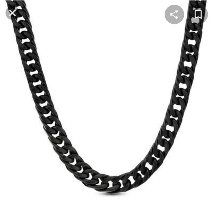 THIN%20BLACK%20TRENDY%20neck%20chain%20THIN%20BLACK%20AMERICAN%20TRENDY%20neck%20chain%20-%20Image%204