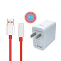 Super Vooc  80W Charger Adapter + Cable PD Warp Charger for 1+10 Pro. 