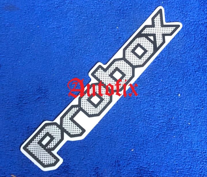 Toyota PROBOX rear sticker Dark Grey Color 01 PC