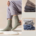 Coral velvet socks Men's coral velvet socks Do not drop socks Medium length socks Plush socks Coral velvet socks Do not drop socks for Floor socks Home socks Winter socks Sleep socks. 