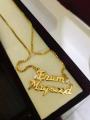 The Jewel Lodge Name Pendant, Name Necklace For Girls, Personalized/Customized Design and Name, Pendant Lockets For Both, Name Lockets For Girls, Name Jewellery, Name Necklace, Name Jewellery for Women. 
