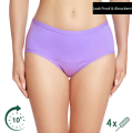 (Hygein: Largest Variety of Periods Care products) Leak Proof Medium Absorbent 4 Layered, No Wet Feelings Period Panty, Period Underwear, Period Brief - Premium Quality and Comfortable. 