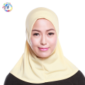 HEADWEAR - MUSLIM UNDER SCARF CAP HIJAB ISLAMIC NECK COVER HEAD WEAR CAP Black -Be Hijabi. 