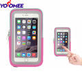 Yoomee Sports Arm band Arm Bag Cell Phone Holder Case Arm Band Strap With Zipper Pouch  Mobile Exercise Running Workout For Android and Apple Phone Touch. 