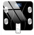 Digital Bathroom Scale Bluetooth Body Fat Scale Scale for Body Weight, Smart Digital Bathroom Weighing Scales. Body Composition Analyzer for Body Weight, Body Fat Electronic Body Analyzer Machine. 
