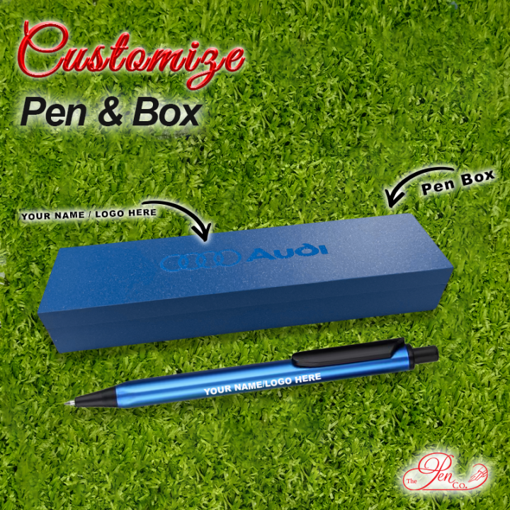 Engraved Pen with Box Personalized Pen & Box