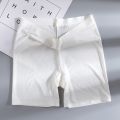 WESAY JESI Women Safety Short Pants Summer Seamless Panties Woman Anti-Bacterial Cotton Breathable XXL Plus Size Beige 3 Colors. 