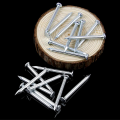 Steel Concrete Nails Flat Head Concrete Nails - 8 Different Sizes (1" Inch to 6" Inch). 