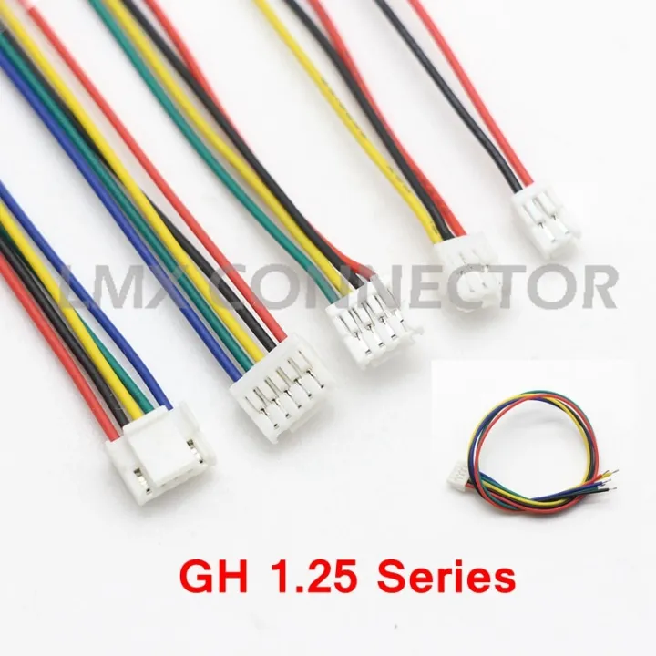 10%20PCS%20JST%20GH%20Series%201.25mm%20Cable%20Wire%20Connector%202P%203P%204P%205P%206P%207P%208P%20GH1.25%20with%20Lock%20150MM%2028AWG%20Single%20End%20Replace%20JSTA1257%20-%20Image%202
