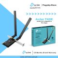 TP-Link Wi-Fi 6 Bluetooth 5.2 Card Archer TX20E / TX50E AX1800 Wi-Fi 6 Bluetooth 5.2 PCIe Adapter - 18 Months Brand Warranty. 