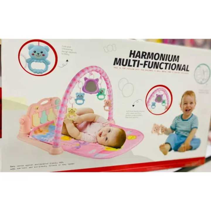 Baby Play Mat and Piano Gym Soft Activity Center with Detachable Keyboard  Multi-Functional Play Mat for Babies  Activity Gym with Detachable Piano  Musical Fun for Babies: Play Mat and Piano Gym