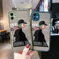 YIWESAN For Infinix Hot 10s Case Fashion Tide RoRonoa Zoro New Design Phone Cases Thin Frosted Transparent Hard Pattern Silicone Casing Full Cover Camera Protection Shockproof Softcase. 