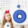 【BestGO】Negative Ion Air Purifier Car USB Ioniser Air Fresher Cleaner Personal Ionizer Necklace Negative Ion For Adults Kids. 