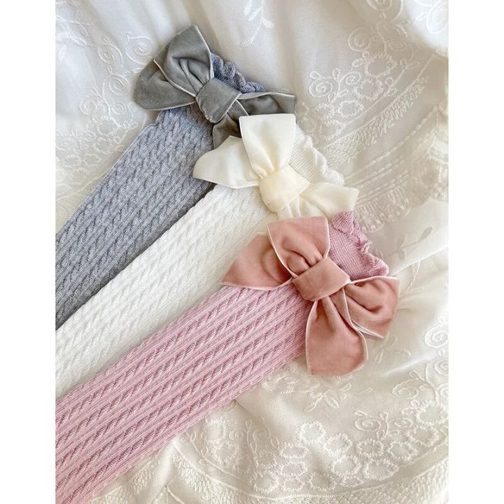 1-8Y%20Kids%20Girls%20Socks%20Baby%20Ribbed%20Knitted%20Stockings%20Knee%20High%20Tight%20Socks%20with%20Bowknot%20Children%20Autumn%20Winter%20Cute%20Princess%20Sock%20-%20Image%203