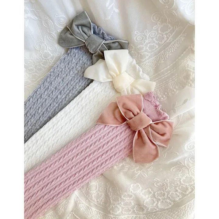 1-8Y%20Kids%20Girls%20Socks%20Baby%20Ribbed%20Knitted%20Stockings%20Knee%20High%20Tight%20Socks%20with%20Bowknot%20Children%20Autumn%20Winter%20Cute%20Princess%20Sock%20-%20Image%203