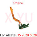 For Alcatel 1S 2020 5028 5028D 5028Y 5028U USB Dock Charging Port Plug Charger Flex Cable With Microphone MIC Board. 