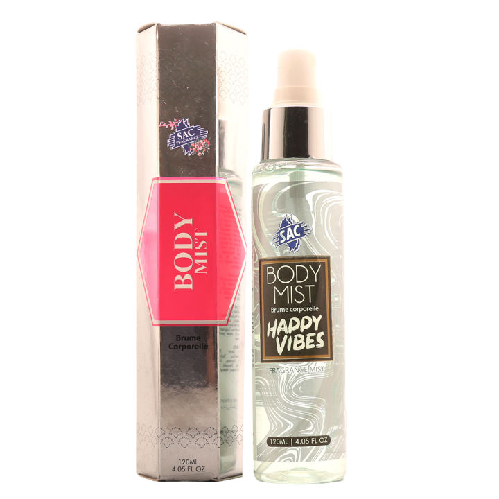 Body Mist - Happy Vibes - 100ml - Fragrance Mist - Perfume - SAC