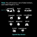Spanish Girls Boys TOY LABELS Vinyl Sticker Etiquetas Español Niños Pegatina Etiquetas en Español Niñas Playroom Toy Bin Label. 