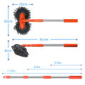 Car Washer Mop/Head Foam Wash Chenille Brush Windshield Roof Window Cleaning Maintenance Stretching Handle Auto Care Accessories. 