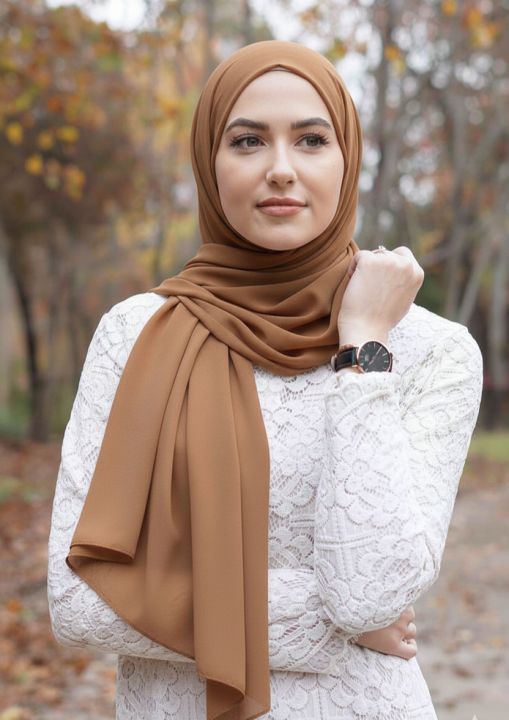 BIN-B%20Luxury%20Chiffon%20Georgette%20High-quality%20fabric,%20Lightweight%20feel%20and%20effortless%20drape%20Hijabs/Scarves/Stoler%20for%20Girls/Women%20-%20Image%206