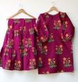 Stylish Collection Stitched Sharara Printed 2Pc Dress for Woman and young girls: Unique and Elegant Premium quality - Dress For Girls - Dress For Women - Stitched Suit for Girls - Stitched Suit For Women. 