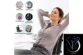 FixOrtho BackCare Foam Cushion For Office Chair & Car Seat with MASSAGE BUBBLES Support - Upper & Lower Lumbar Support. 