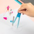 Deli School Compass With Pencil Student Drawing Tools Compasses Stationery. 