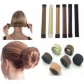 3 Hair Bun Maker, Easy Fast Snap Roll Bun Tool, Original Magic Bun Tool, Donut Hair, Perfect Bun Makers, French Twist Donuts for Updos Kids Women Ballerina Bun Shaper Easybun - Brown. 
