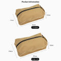 MeterMall Outdoor Shoe Bags, Waterproof Shoe Storage Organizer With Handle, Shoe Pouch With Zipper For Women Men Outdoor, Traveling, Camping, Hiking. 