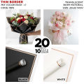 20 Pcs Flower Bouquet Thin Border Style Sheet Collection, Gift Wrapping Paper, Flourish Sheet Bouquet Supplies Weddings, Engagement, Nikkah, Anniversary, Valentines Day, Birthday Parties,  DIY Craft & Art Decor Fresh Flowers Gifting : sOeV7f6E. 