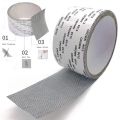 Window Screen Repair Tape Self Adhesive Mesh Tape Net Door Fix Patch Anti Insect Mosquito Mesh Broken Holes Repairing Easy-to-Apply. 