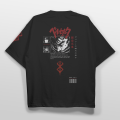 Berserk Oversized T-shirt Anime Black. 