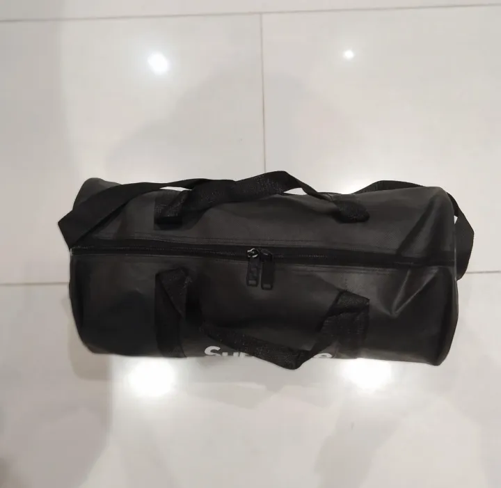 ORANGLES Travel Duffel Bag Large Capacity Reusable Sports Gym Bag With Logo - detailed closeup view - illustrating benefits - Image 3 of 3 | created for all | Shop Travel Duffel Bag Large Capacity Reusable Sports Gym Bag With Logo North Carolina | Free Shipping ORANGLES