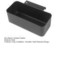 Skillet Grease Trap Non-stick Griddle Grease Catcher for Blackstone Grill 17-36 Inches Easy to Clean Rust-resistant Drip Tray Replacement Cup with High Temp Resistance Kitchen Accessory for Black Oil. 