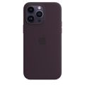 iPhone 14 Pro Max Silicone Case Deep Purple. 