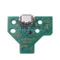 12-Pin USB Charging Port Socket Circuit Board JDS-011 with Flex Cable For Sony PS4 Controller High Quality. 